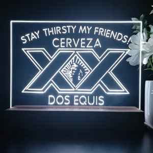 Dos Equis Stay Thirsty My Friends LED Desk Light