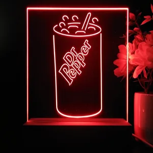 Dr. Pepper Cup LED Desk Light