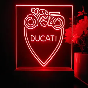 Ducati Motorcycle LED Desk Light