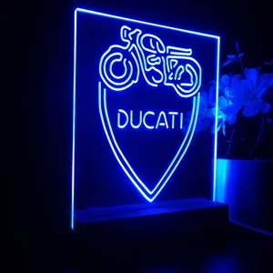 Ducati Motorcycle LED Desk Light