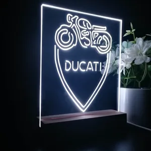 Ducati Motorcycle LED Desk Light