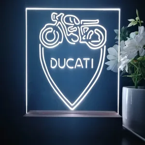 Ducati Motorcycle LED Desk Light