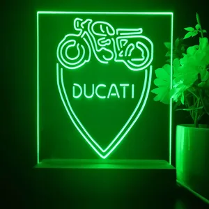 Ducati Motorcycle LED Desk Light