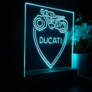 Ducati Motorcycle LED Desk Light