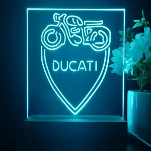 Ducati Motorcycle LED Desk Light