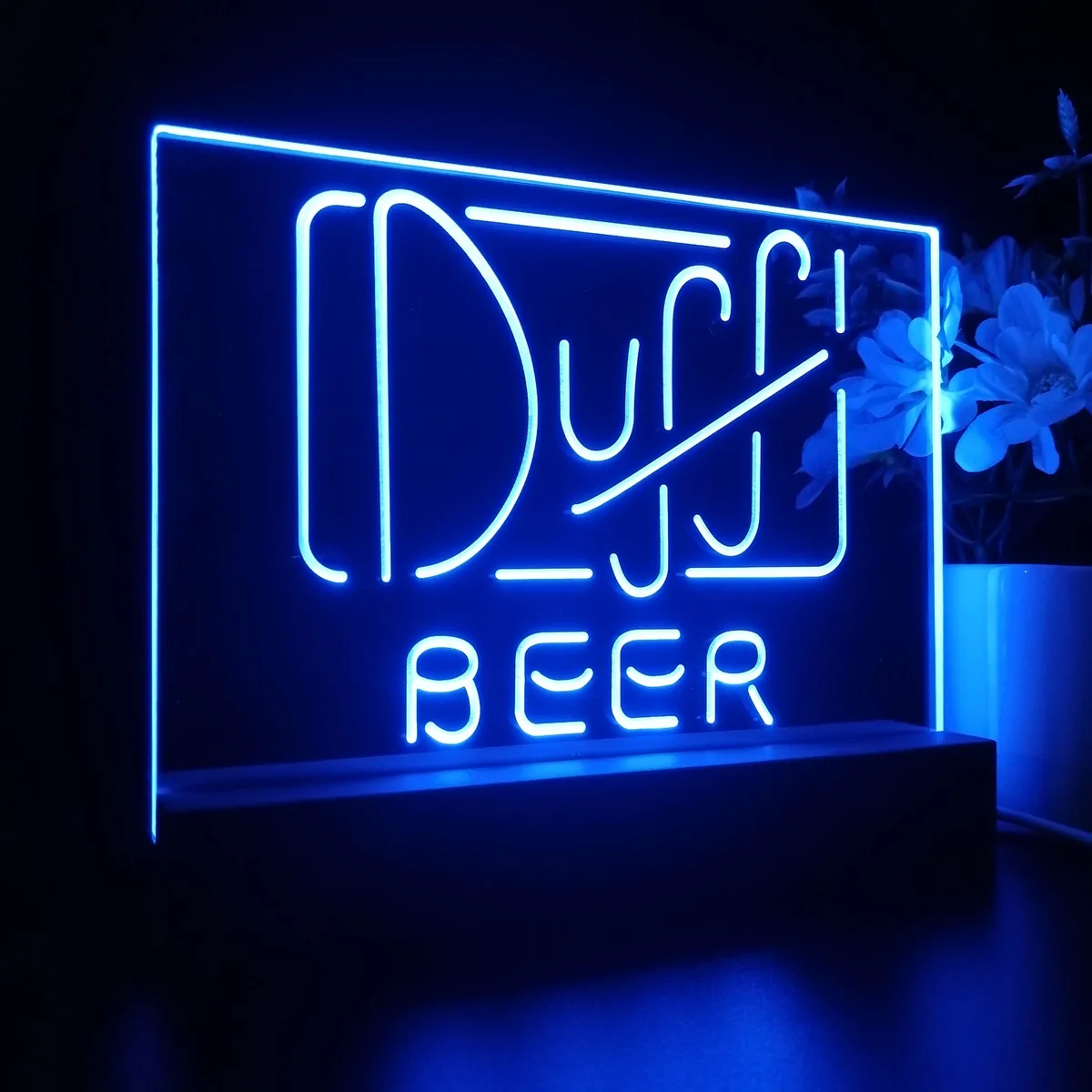 Duff Logo 1 LED Desk Light