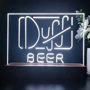 Duff Logo 1 LED Desk Light