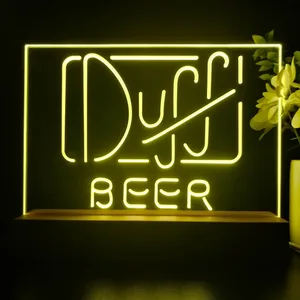 Duff Logo 1 LED Desk Light