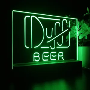 Duff Logo 1 LED Desk Light