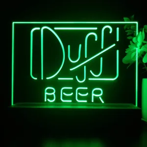 Duff Logo 1 LED Desk Light