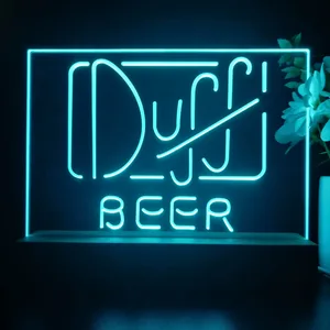 Duff Logo 1 LED Desk Light