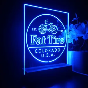 Fat Tire Logo LED Desk Light