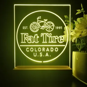 Fat Tire Logo LED Desk Light