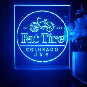 Fat Tire Logo LED Desk Light