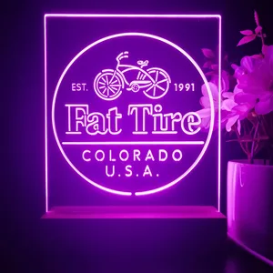Fat Tire Logo LED Desk Light