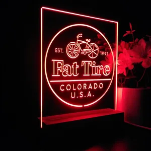 Fat Tire Logo LED Desk Light