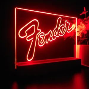 Fender Guitar LED Desk Light