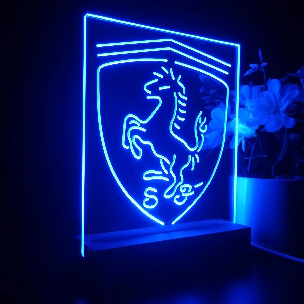 Ferrari Prancing Horse LED Desk Light