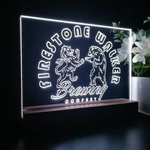 Firestone Walker Brewing Company Logo LED Desk Light