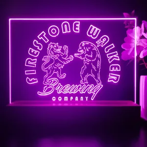Firestone Walker Brewing Company Logo LED Desk Light