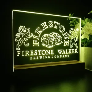 Firestone Walker Brewing Company Vintage LED Desk Light
