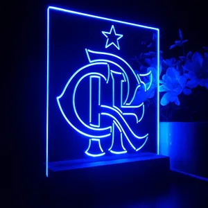 Flamengo Logo 1 LED Desk Light