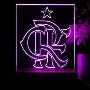 Flamengo Logo 1 LED Desk Light