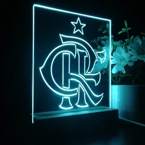 Flamengo Logo 1 LED Desk Light