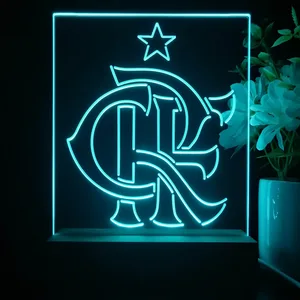 Flamengo Logo 1 LED Desk Light