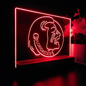Florida State Seminoles Logo LED Desk Light