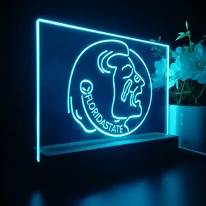 Florida State Seminoles Logo LED Desk Light