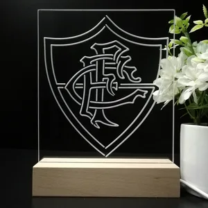 Fluminense FC Logo LED Desk Light