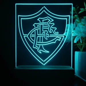 Fluminense FC Logo LED Desk Light