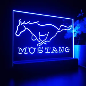 Ford Mustang Horse LED Desk Light