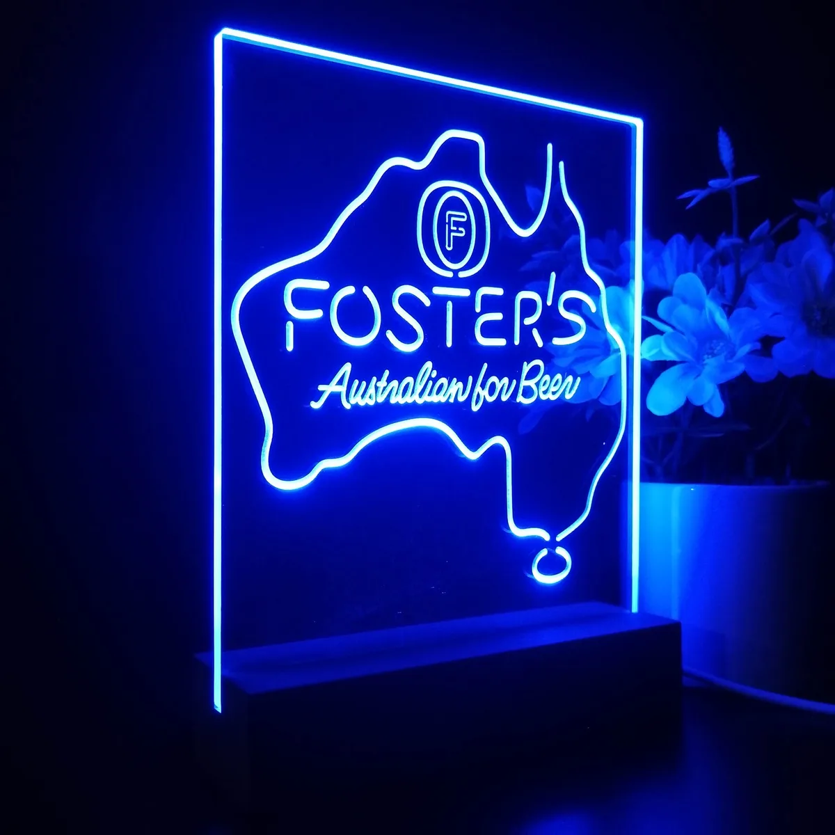 Foster's Australian Map LED Desk Light