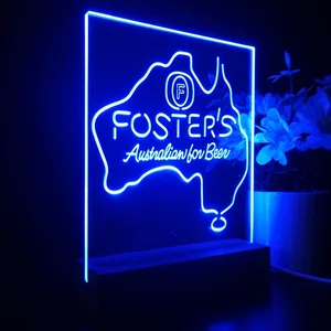 Foster's Australian Map LED Desk Light