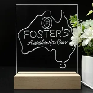 Foster's Australian Map LED Desk Light