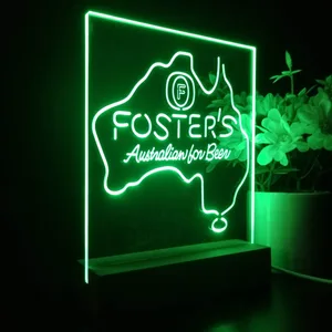 Foster's Australian Map LED Desk Light
