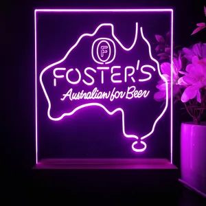 Foster's Australian Map LED Desk Light