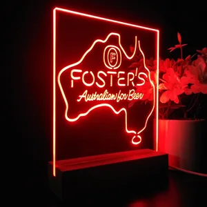 Foster's Australian Map LED Desk Light