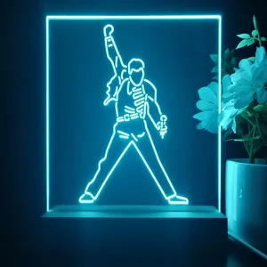 Freddie Mercury Queen LED Desk Light