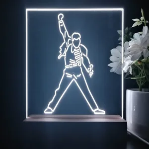 Freddie Mercury Queen LED Desk Light
