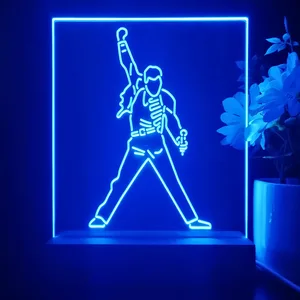 Freddie Mercury Queen LED Desk Light