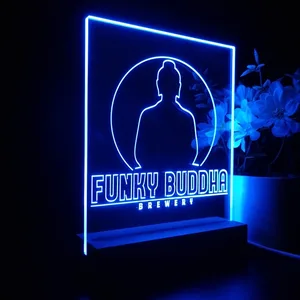 Funky Buddha Brewery Logo LED Desk Light