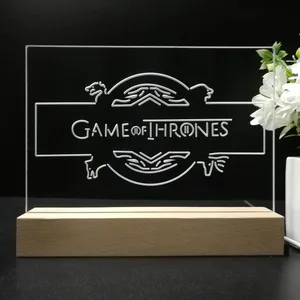 Game of Thrones Logo LED Desk Light