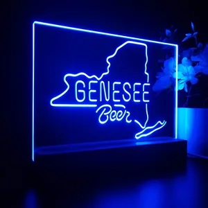 Genesee Map 1 LED Desk Light
