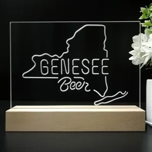Genesee Map 1 LED Desk Light