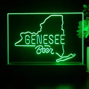 Genesee Map 1 LED Desk Light