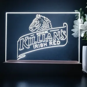 George Killian's Irish Red Logo LED Desk Light