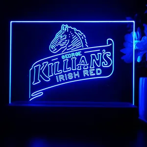 George Killian's Irish Red Logo LED Desk Light